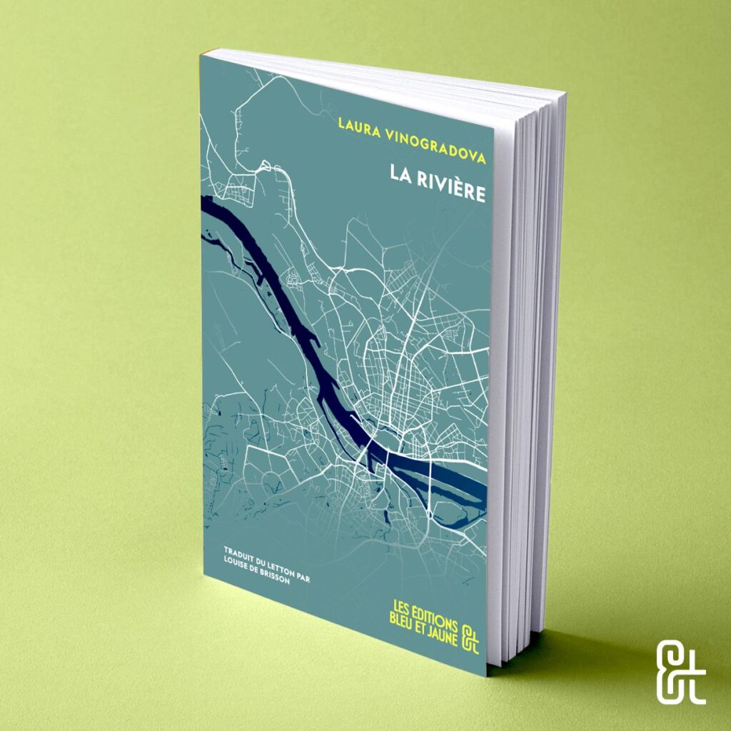 La Rivière<br><a href="https://www.editionsbleuetjaune.fr/auteurs-autrices/laura-vinogradova/" target="_self" rel="noopener"><span>Laura Vinogradova</span></a>